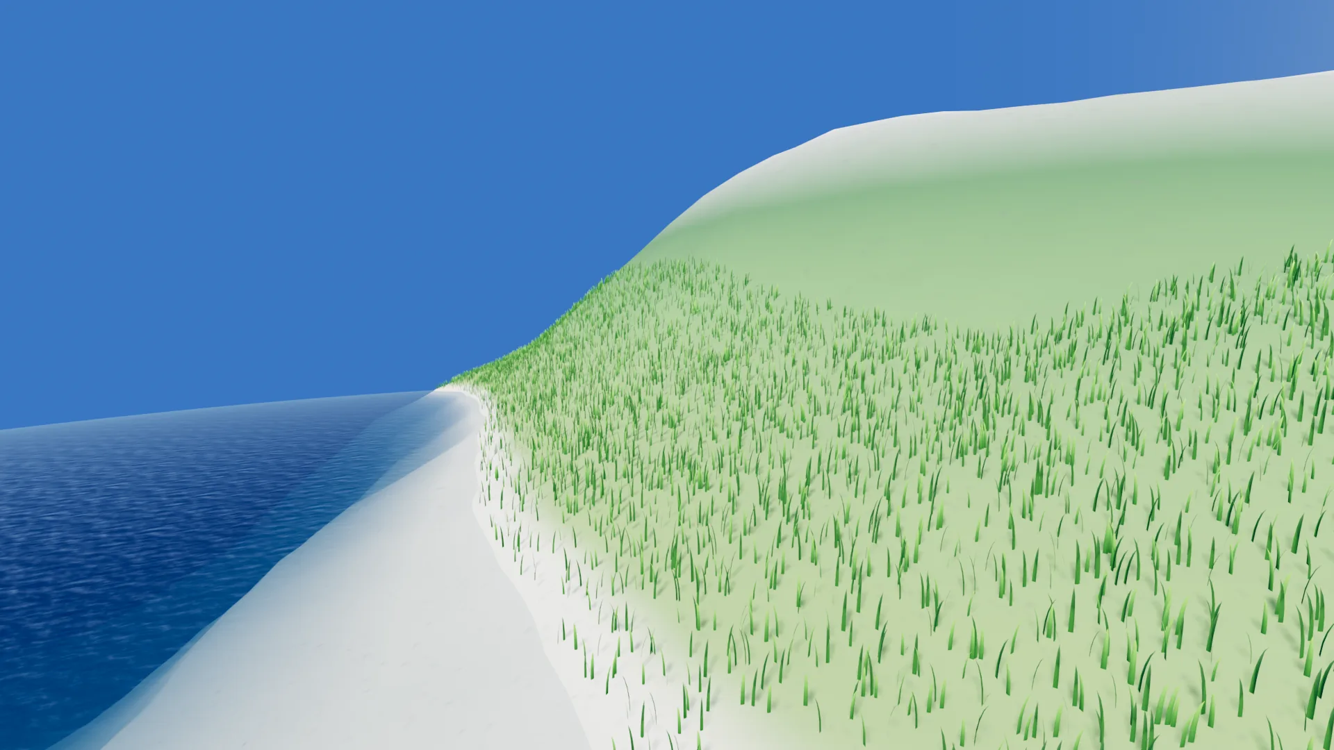 The analytic ocean meeting a shoreline